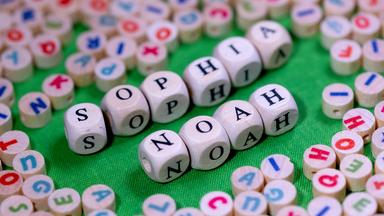 Sophia und Noah bleiben die beliebtesten Vornamen