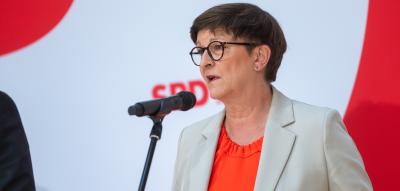 Esken beklagt „öffentliche Jagd“ und Debatte über ihre Zukunft