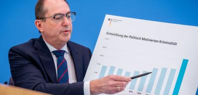 Politisch motivierte Straftaten steigen – Dobrindt will Messerangriffe zum Verbrechen erklären