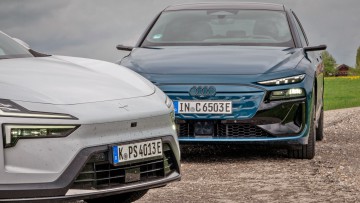 Audi A6 e-tron vs. Polestar 4: Duell der Premium-Stromer – im Video