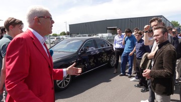 HfWU-Sommerexkursion 2025: Autoland-Chef begeistert Studierende in Leipzig