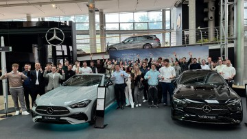 Mercedes im Dialog mit HfWU-Studierenden: Agenturmodell, Netzstruktur, Nachwuchs