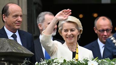 Merz würdigt von der Leyen als Stimme Europas