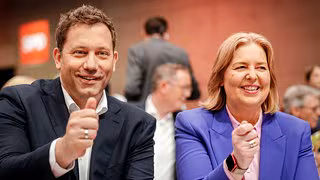 SPD wählt Bas und Klingbeil mit unterschiedlichem Ergebnis