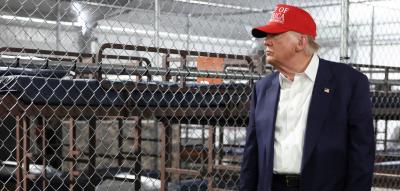 Mit seinen Alligatoren-Witzen macht sich Trump treue Wähler zu Gegnern