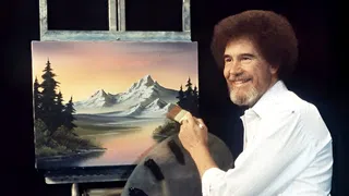 TV-Maler Bob Ross: Der Mann, der uns das Malen und Relaxen lehrte