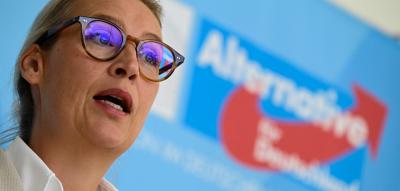 AfD-Fraktionschefin Alice Weidel empfiehlt CDU-Kandidaten