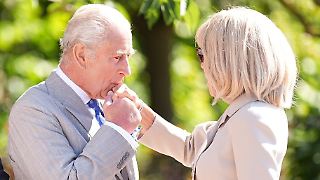 Bei Brigitte Macron macht's König Charles