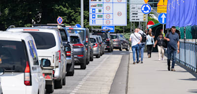 Polnische Grenzkontrollen sorgen für kilometerlange Staus