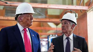 Trump und Powell streiten sich über Baukosten der Notenbank