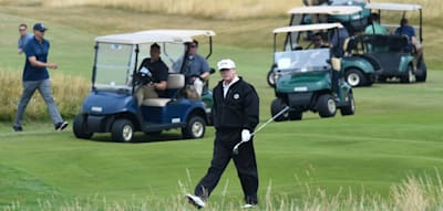 Wie ein großartiger Golf-Sommer Donald Trump gnädig stimmen soll