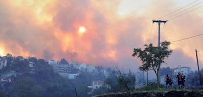 Griechenland bittet um EU-Unterstützung bei Bekämpfung von Waldbränden
