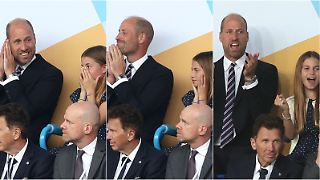 Prinz William und Tochter feiern EM-Sieg der Lionesses