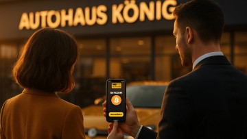 Autohaus König: Fahrzeuge mit Kryptowährungen bezahlen