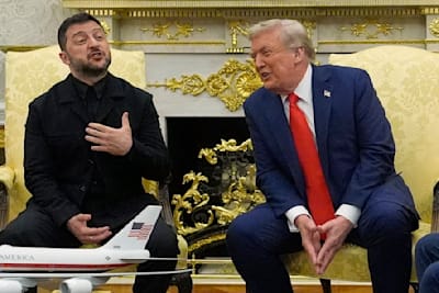 „Ich liebe die Ukrainer, ich liebe die Russen!“, sagt Trump zu Selenskyj