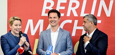 „Davor muss niemand Angst haben“, sagt der SPD-Spitzenkandidat zum Thema Vergesellschaftung