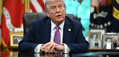 „Das ist ein dunkler Moment für Amerika“, sagt Trump – und kritisiert „radikale Linke“