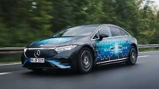 Mercedes erprobt den Feststoffakku im EQS - 1200 Kilometer ohne Halt