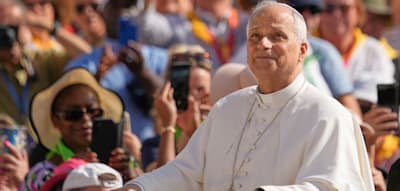 Der Vatikan habe die Zwei-Staaten-Lösung längst anerkannt, sagt Papst Leo XIV