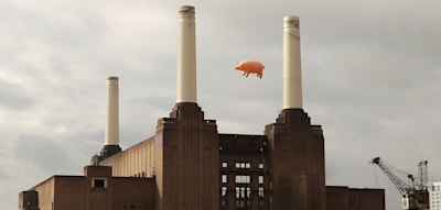 Als ein Schwein in Londons Luftraum eindrang