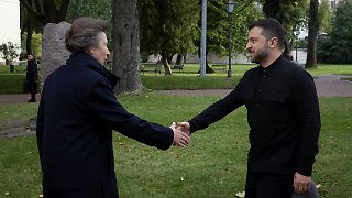 Prinzessin Anne besucht Ukraine