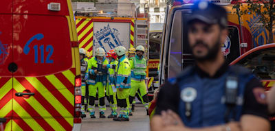 „Wie eine Bombe“ – Mindestens zwei Tote nach Gebäudeeinsturz in Madrid