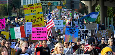 Sieben Millionen bei „No Kings“-Protesten – Trump kontert mit bizarrem Fäkalien-Video