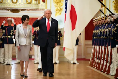 Donald Trump und die Patriotin von Tokio