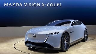 Mazda Vision X-Coupé holt beim Fahren CO2 aus der Luft