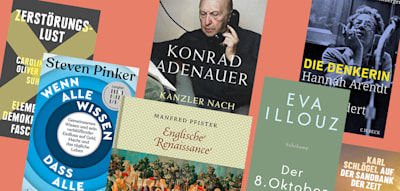Hannah Arendt, Konrad Adenauer, Eva Illouz – kluge Sachbücher für November