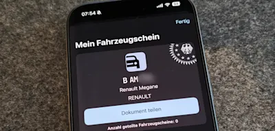 Fahrzeugschein gibt es jetzt fürs Handy – digitaler Führerschein soll nächstes Jahr folgen