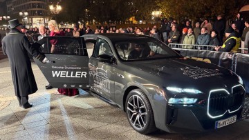 Sportpresseball: Weller chauffiert Prominenz in Frankfurt