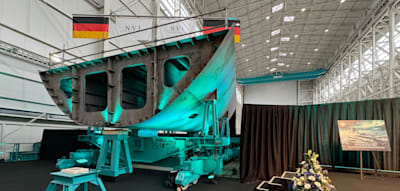 Naval Vessels Lürssen legt ein neues Abhörschiff auf Kiel