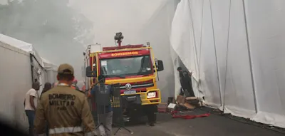 Feuer bei UN-Klimagipfel ausgebrochen – Videos zeigen riesige Flammen – Gesamtes Gelände evakuiert