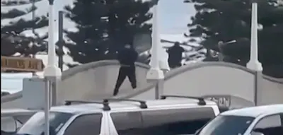 103 Sch&uuml;sse in sechs Minuten, Verbindungen zum IS &ndash; Vater und Sohn als Attent&auml;ter identifiziert