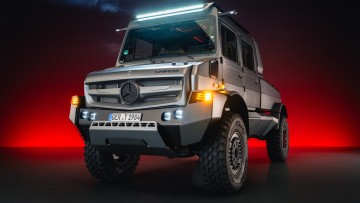 Mercedes Unimog: Luxus zum Achtzigsten