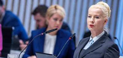 AfD-Kandidatin bricht TV-Interview wegen Fragen zu Escort-Vergangenheit ab