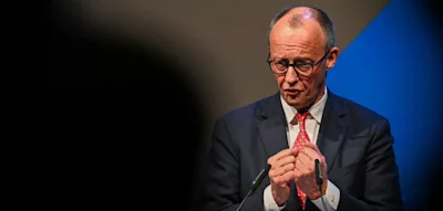 &bdquo;Was ist eigentlich in die Gr&uuml;nen gefahren?&ldquo;, fragt Merz in traurigem Ton