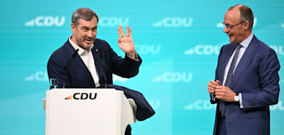 &bdquo;Du kannst dich auf uns verlassen &ndash; gerne auch l&auml;nger&ldquo; &ndash; S&ouml;der geht auf Schmusekurs mit Merz