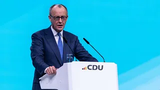 Merz mit 91,17 Prozent als CDU-Parteichef wiedergew&auml;hlt