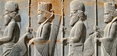 Als die persische Hauptstadt zum ersten Mal brannte