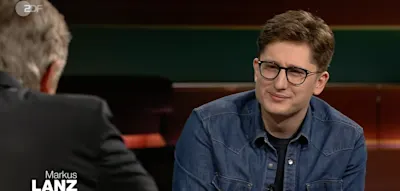 Als der Juso-Chef sein &bdquo;Gerechtigkeitsprogramm&ldquo; vorstellt, ist Markus Lanz irritiert