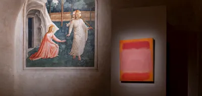 So tritt der radikal Moderne neben den malenden M&ouml;nch