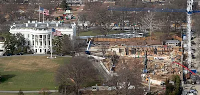 Richter erlaubt Trump den Bau eines Untergrundkomplexes im Wei&szlig;en Haus