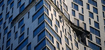 Ukrainische Drohne schl&auml;gt in Luxus-Hochhaus mitten in Moskau ein