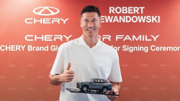 Neuer Markenbotschafter: Chery verpflichtet Robert Lewandowski