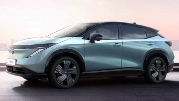 Nissan Ariya: Gesicht gegl&auml;ttet