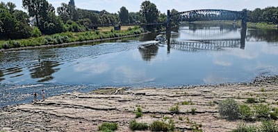 Wenn der Fluss den Tag des Transports bestimmt