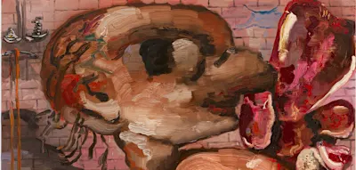 Dana Schutz &ndash; Wenn eine Malerin die Muskeln spielen l&auml;sst