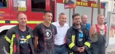 &bdquo;Das ist doch pure Doppelmoral&ldquo; &ndash; Feuerwehrleute von AfD-Foto mit Siegmund kritisieren B&uuml;rgermeister